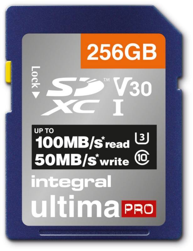 Integral SD SD-kaart 256 GB Klasse 3