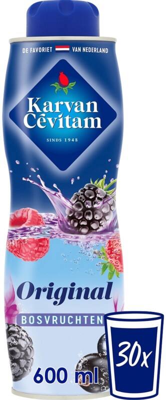 Karvan Cevitam Original Limonadesiroop Bosvruchten 600 ml