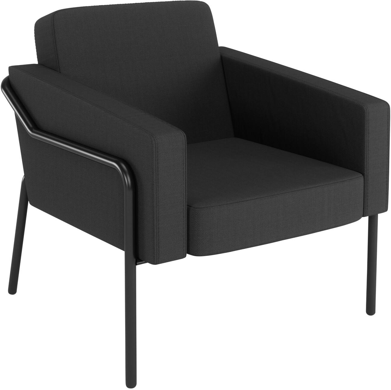 Medso Classic L Fauteuil 750 x 743 x 736 mm Houtskool