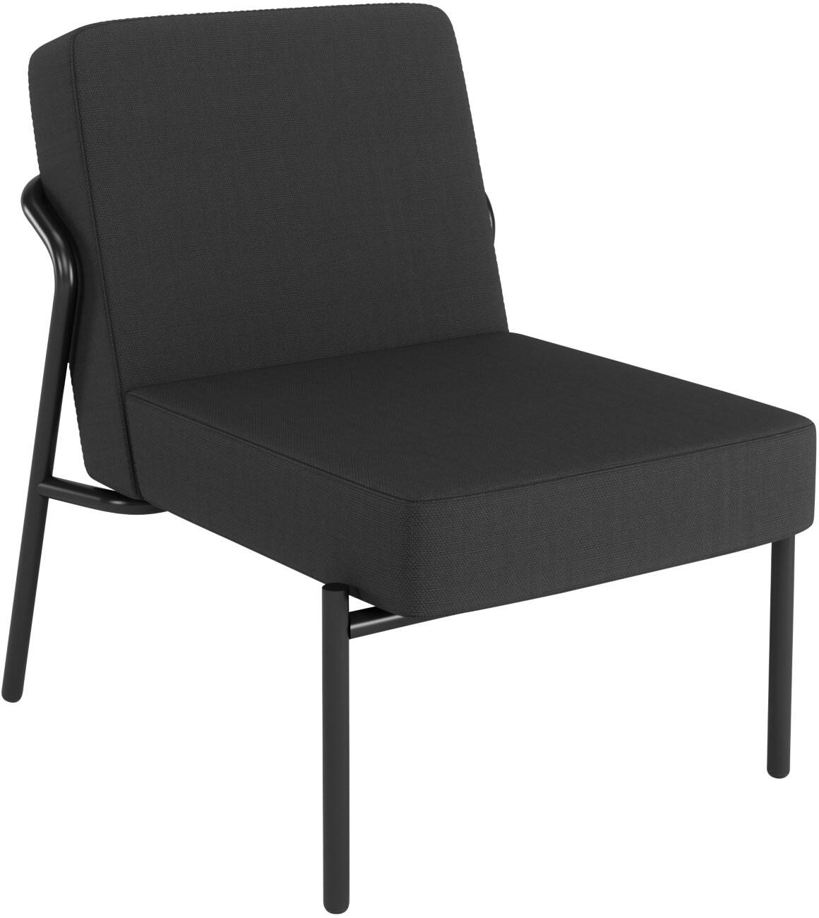 Medso Classic S Fauteuil 580 x 743 x 736 mm Houtskool