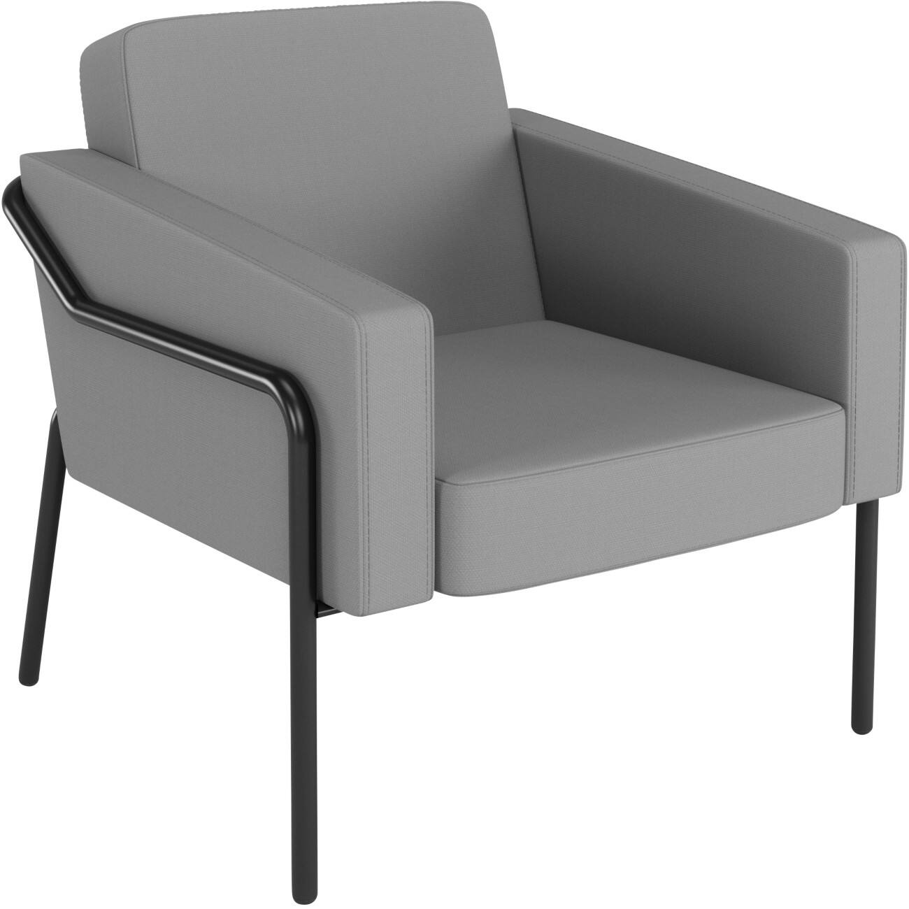 Medso Classic L Fauteuil 750 x 743 x 736 mm Grijs