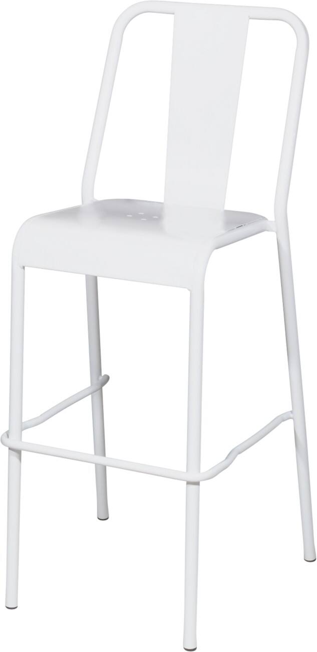 meet powered by PAPERFLOW ARTY Barkruk 510 x 520 x 1.130 mm Wit 2 Stuks