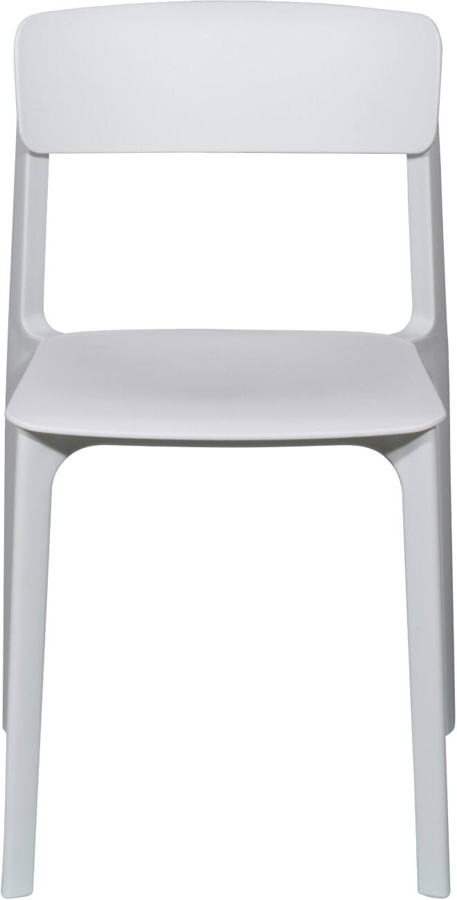 meet powered by PAPERFLOW OTHO Stoel 480 x 470 x 790 mm Wit 2 Stuks