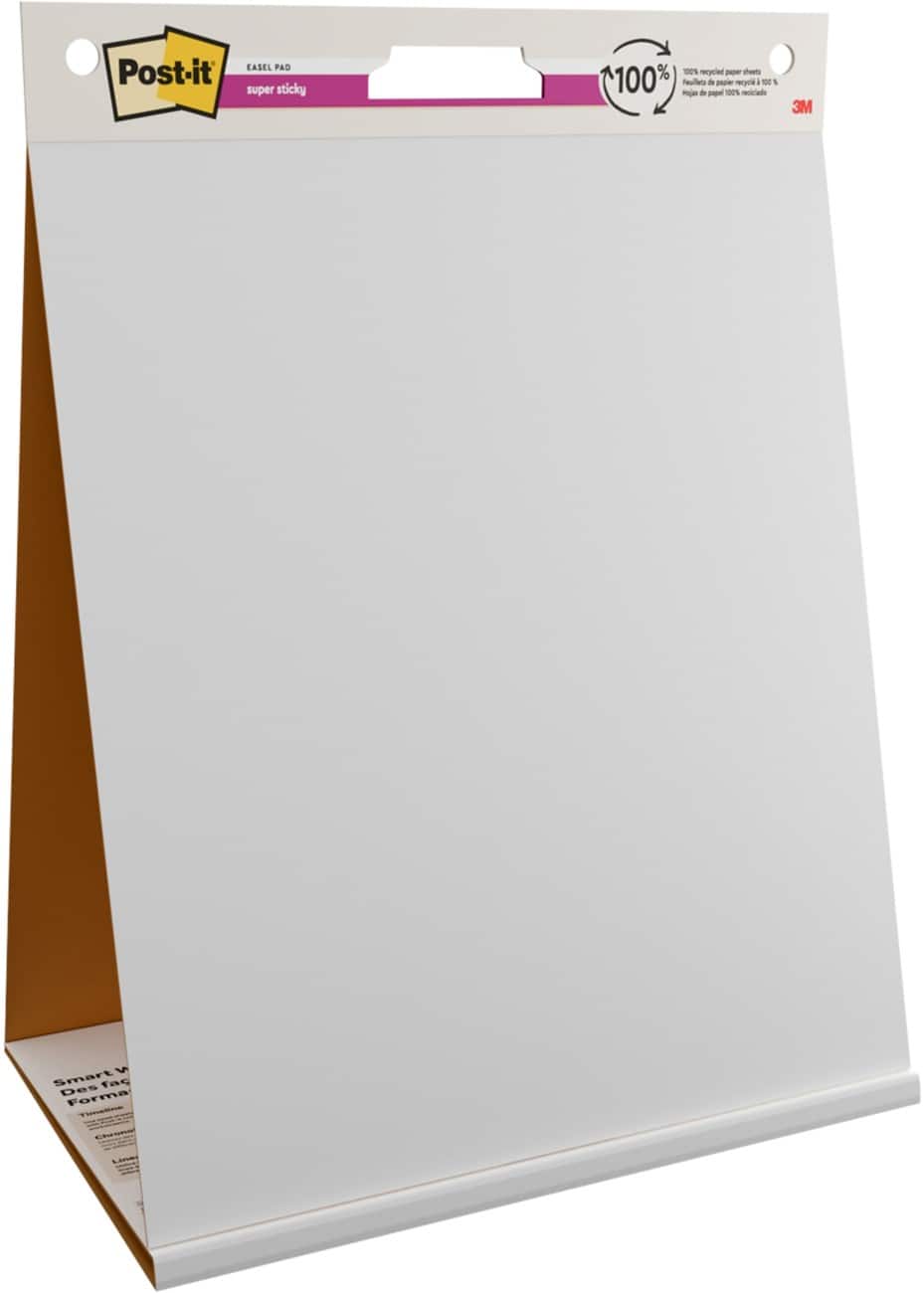 Post-it Flipover 51,308 x 1,27 cm Wit 20 Vel