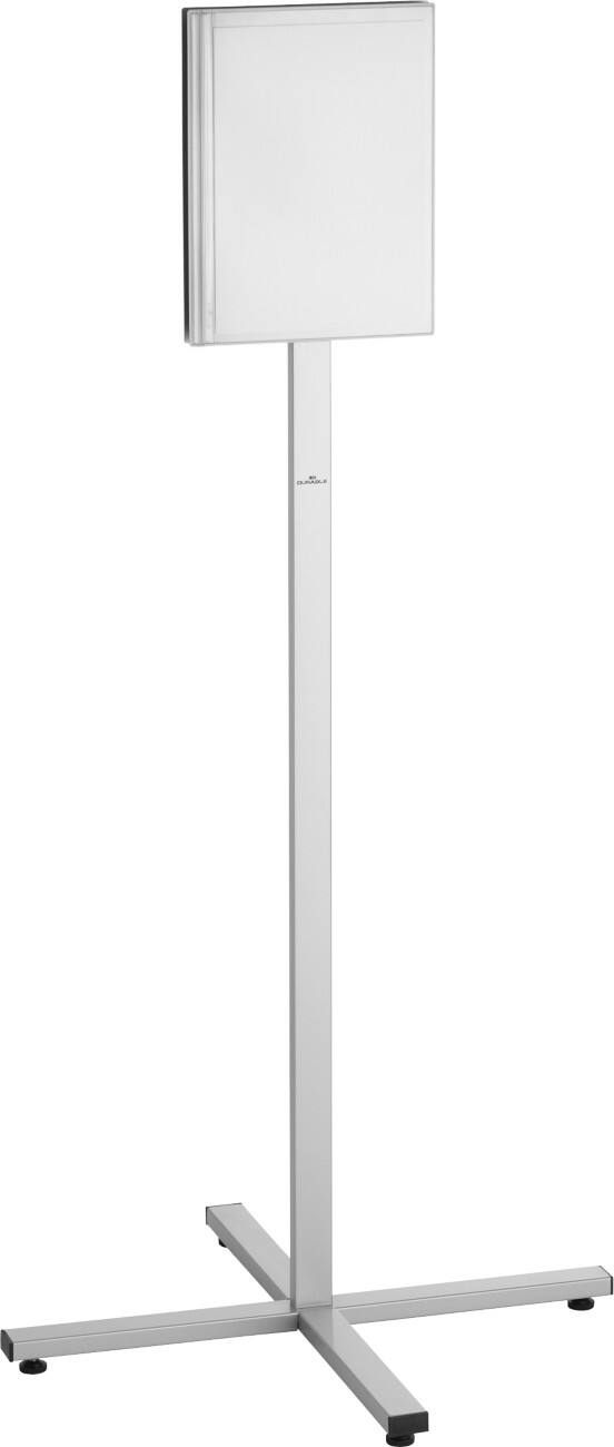DURABLE A4 Vloerstandaard Grijs 502057 638 (B) x 638 (D) x 1,348 (H) mm