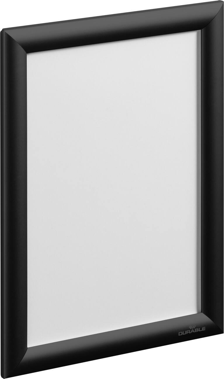 DURABLE A4 Kliklijst Zwart Klevend Aluminium 479601 24 (B) x 1,2 (D) x 32,9 (H) cm