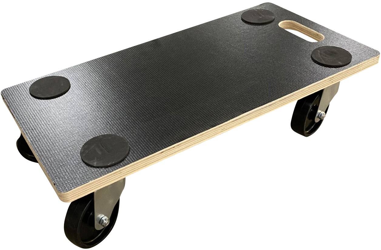 T4ALL Transporthondje 300 kg Multiplex 29 x 58 x 15 cm Zwart
