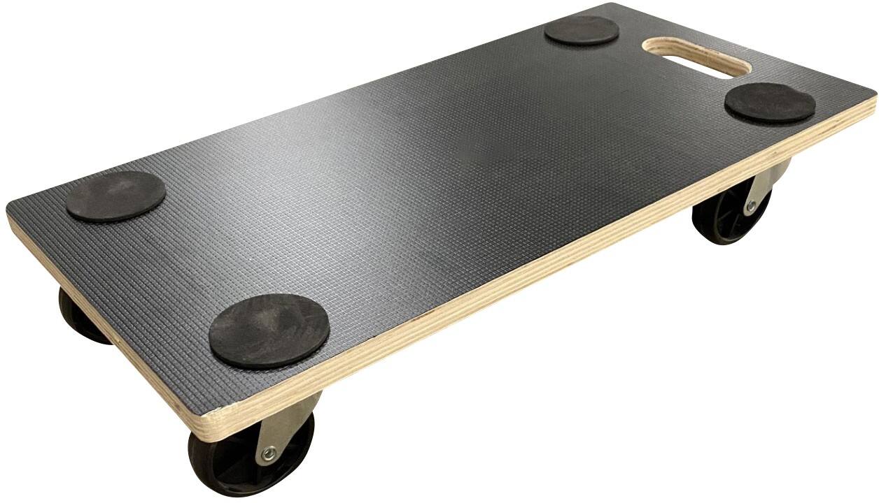 T4ALL Transporthondje 200 kg Multiplex 30 x 56 x 15 cm Zwart