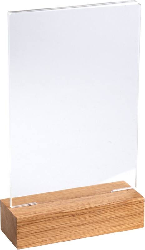 Exacompta Office Bordhouder A6 T-vorm 10,5 (B) x 4 (D) x 18 (H) cm Transparant 10 Stuks