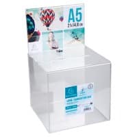 Exacompta Office Stembus 21 (B) x 21 (D) x 36,5 (H) cm Transparant