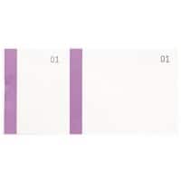 Exacompta Orderboek 96308E Restaurant Paars 60,5 x 0,8 x 13,5 cm Pak van 50