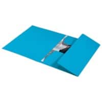 Leitz Recycle 3-flap map 3906 A4 Co2 Gecompenseerd Blauw 100% gerecycled Karton