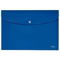 Leitz Recycle Documentmap 46780035 A4 Afsluitdoppen Kunststof Staand en Liggend 31,3 (B) x 0,7 (D) x 23,5 (H) cm Blauw