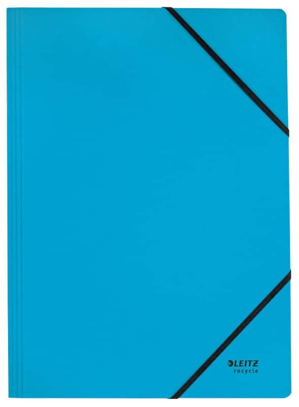 Leitz Recycle Elastomap 3908 A4 Co2 Gecompenseerd Blauw 100% gerecycled Karton
