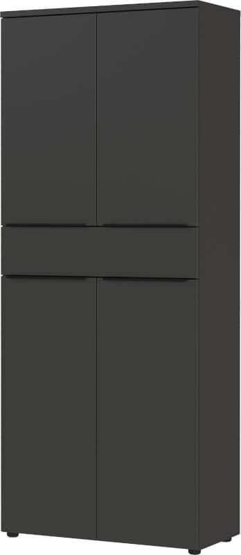 GERMANIA GW-Mailand Spaanplaat Archiefkast 810 x 400 x 1.970 mm Grafiet