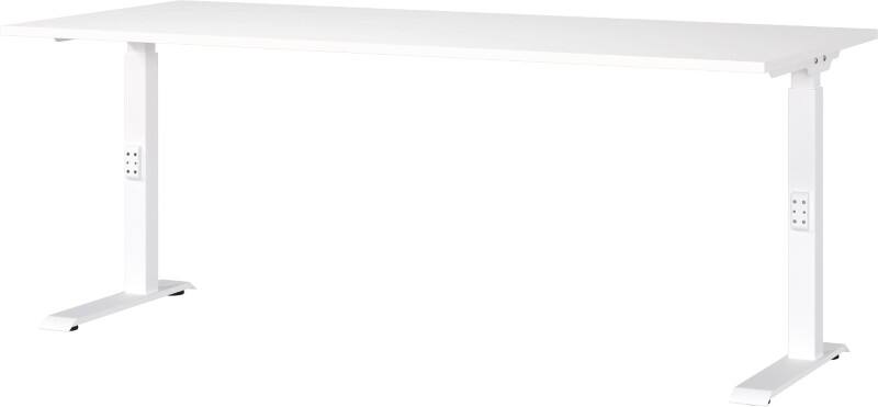 GERMANIA GW-Mailand Hoogteverstelbaar Bureau C-Voet 1,800 (B) x 800 (D) x 910 (H) mm Spaanplaat, metaal