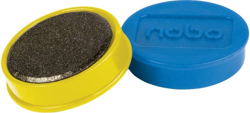 Nobo Whiteboard-magneten Kleurenassortiment 0.8 kg draagkracht 32 mm 10 Stuks