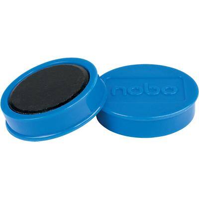 Nobo Whiteboard-magneten Blauw 2.5 kg draagkracht 38 mm 10 Stuks