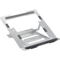 Kensington Easy Riser™ Aluminium Ergonomische Laptopstandaard met koelstand K50417WW Draagt tot 16 inch Grijs