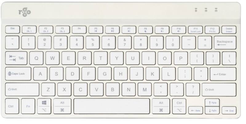 R-Go Tools Toetsenbord Bedraad QWERTY (US) International Wit