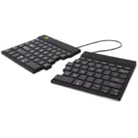 R-Go Tools Toetsenbord Bedraad / Draadloos QWERTY (US) Bluetooth Zwart RGOSBUSWLBL