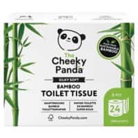 The Cheeky Panda Toiletpapier 3-laags PFTOILT24 24 Rollen à 200 Vellen