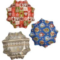 PAPSTAR Christmas Wegwerpeetbord 280 mm Multikleur 2 Stuks