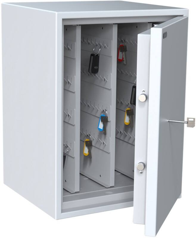 Salvus Monza 200 Sleutelkluis 200 Haken Sleutelslot Lichtgrijs