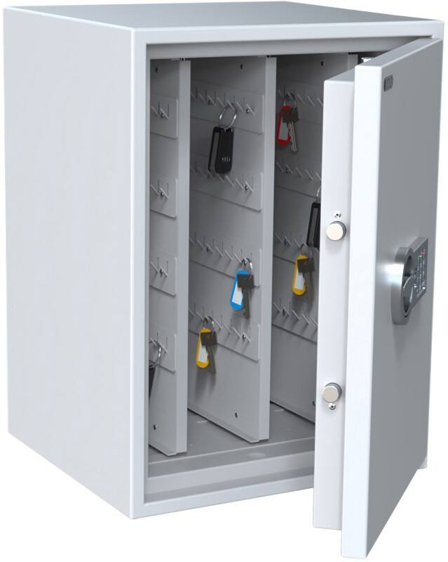 Salvus Monza 200 elo Sleutelkluis 200 Haken Elektronisch slot Lichtgrijs