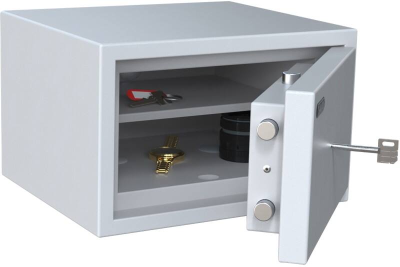 Salvus Monza 0 Afstortkluis Sleutelslot 7 L Medium (M) Lichtgrijs