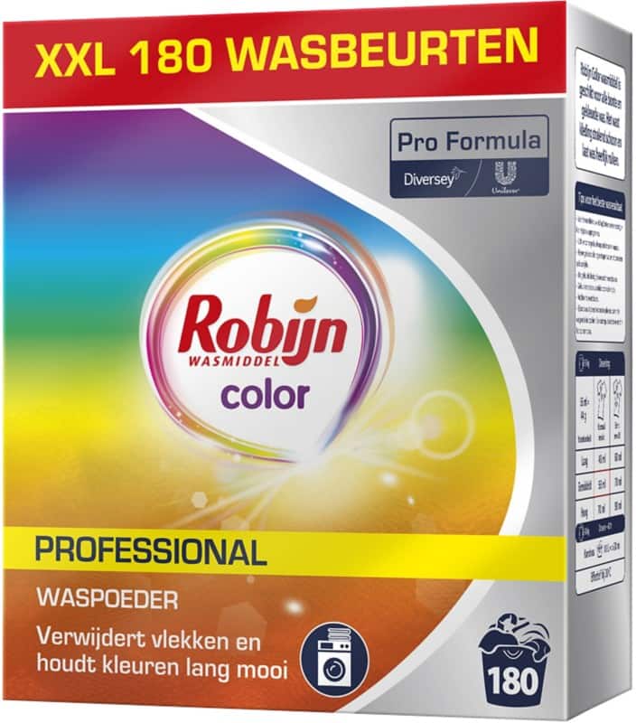 Robijn Professional Color Waspoeder XXL Fris 8 kg