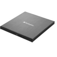 Verbatim Slimline Externe CD/DVD-brander USB 3.2 (Gen 1) Zwart