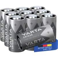 VARTA Batterijen 6205 CR123A Lithium (Li) 3 V Pak van 10