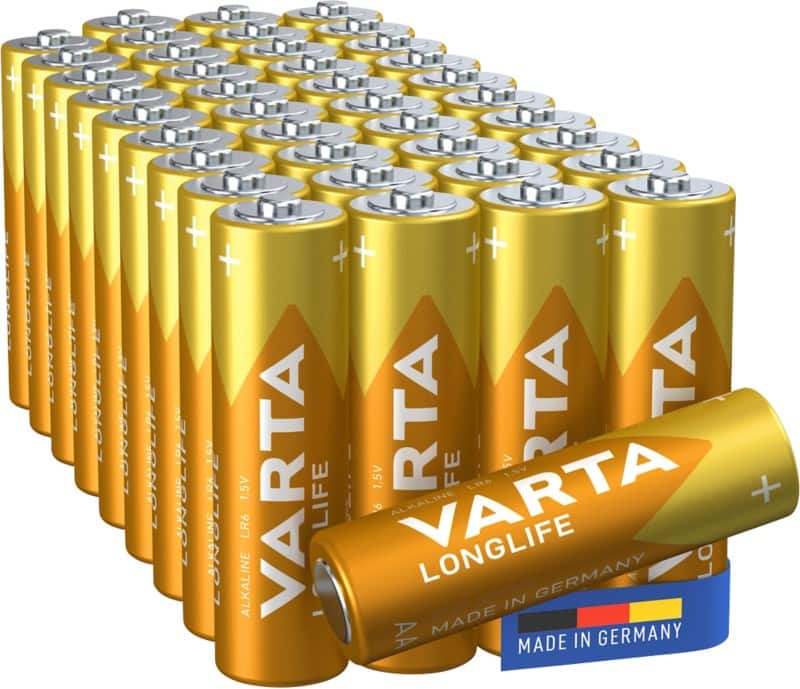 VARTA Batterijen 4106 AA LR6 Alkaline 1,5 V Pak van 40