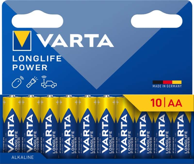 VARTA Batterijen High Energy LONGLIFE Power 10 stuks