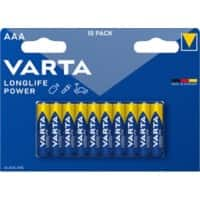 VARTA Batterijen LONGLIFE Power 10 stuks