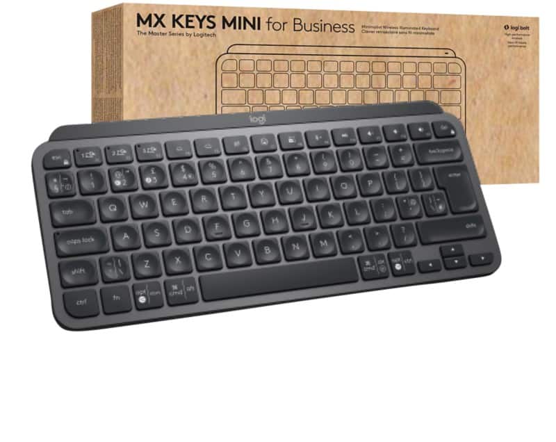 Logitech Business Toetsenbord Draadloos QWERTY Met bluetooth Grafiet 920-010608
