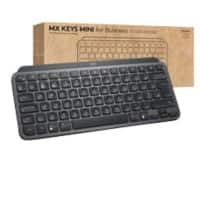 Logitech Business Toetsenbord Draadloos QWERTY Met bluetooth Grafiet 920-010608