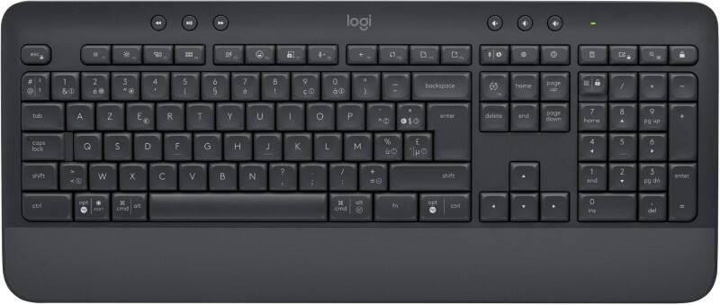 Logitech Toetsenbord Draadloos AZERTY Met bluetooth Grafiet K650