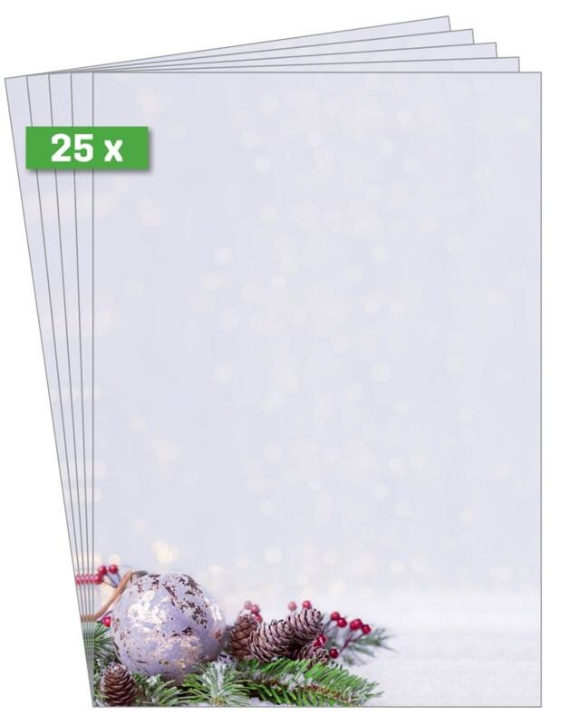 Sigel Christmas A4 Briefpapier Multikleur 90 g/m² 25 Stuks