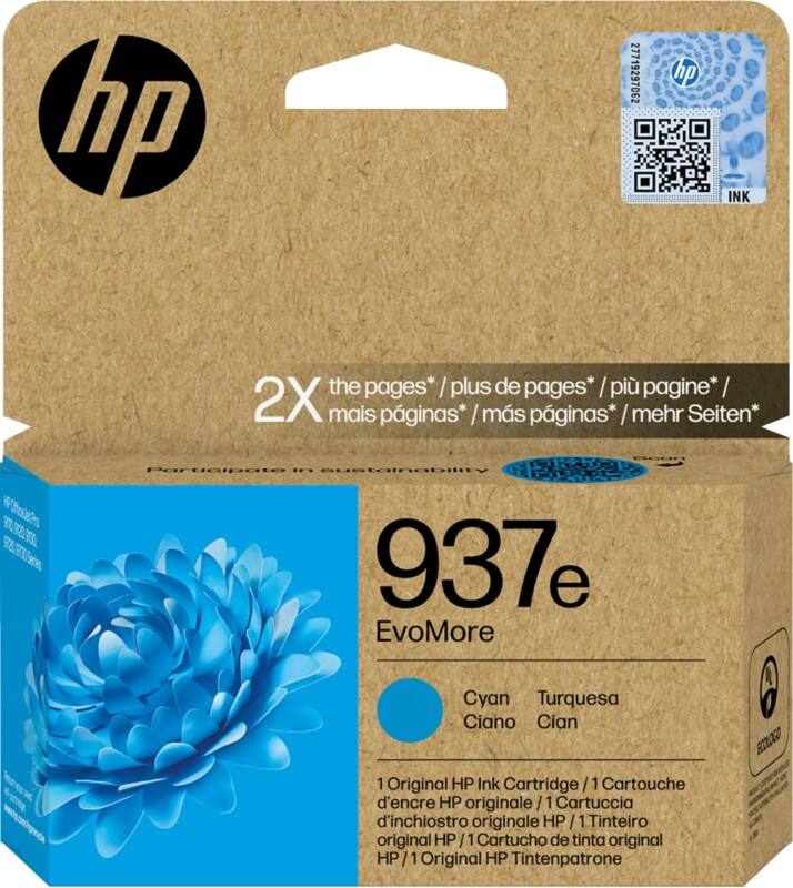 HP Origineel Inktcartridge 4S6W6NE Cyaan