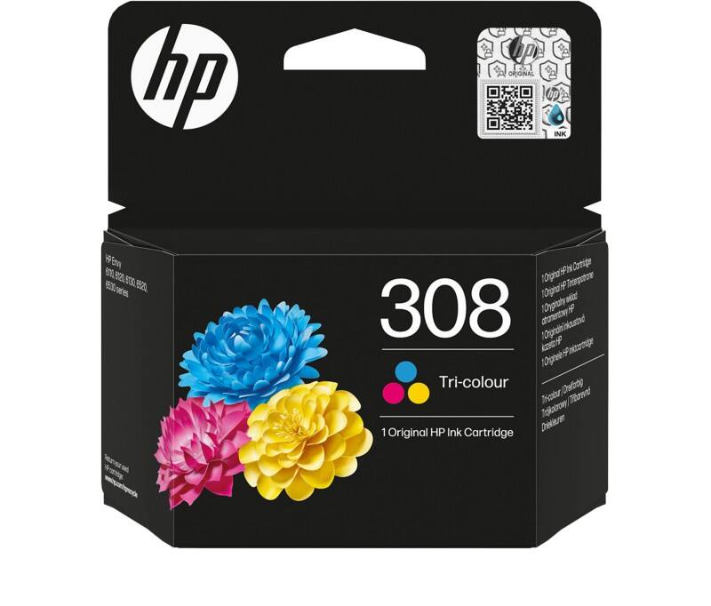 HP Origineel Inktcartridge 7FP20UE Cyaan, magenta, geel