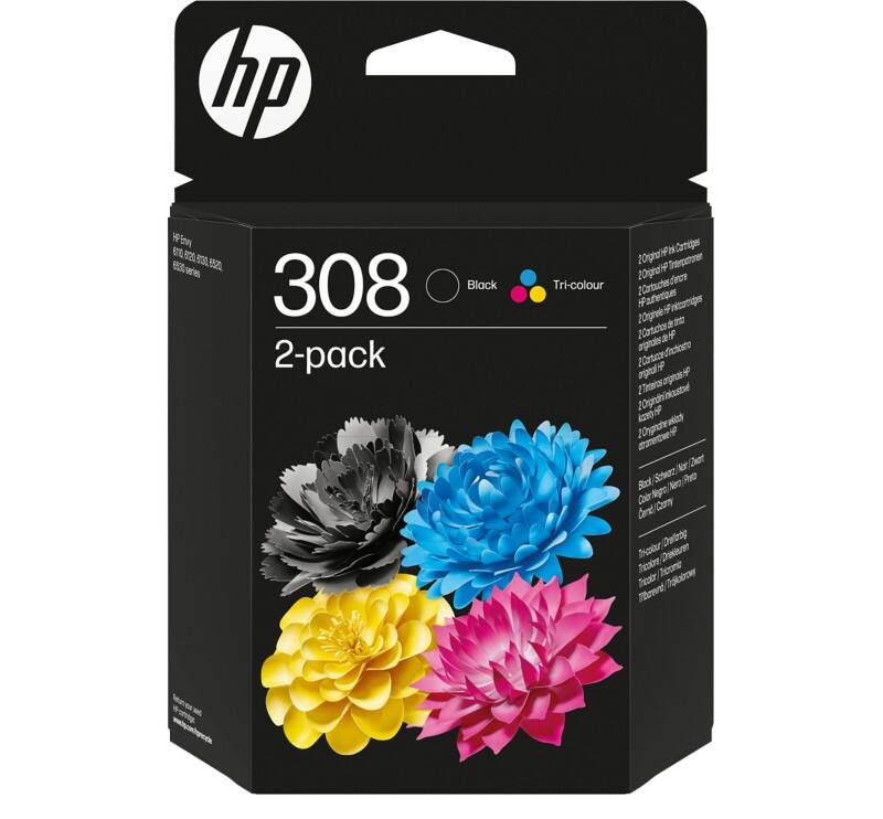 HP Origineel Inktcartridge 6L6S6UE Zwart, cyaan, magenta, geel