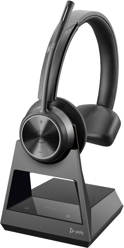 HP poly Savi Draadloos Headset Over het hoofd Met bluetooth Microfoon Mono 7310 Zwart
