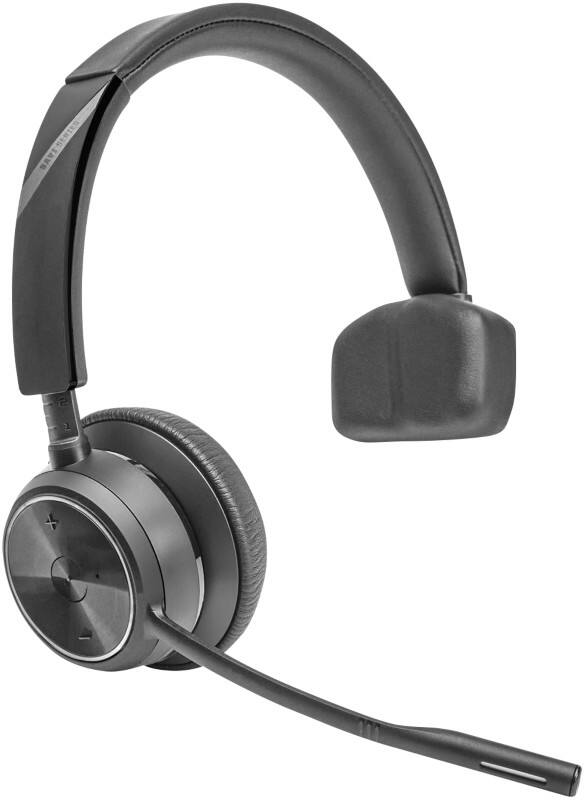 HP poly Savi Draadloos Headset Met bluetooth Microfoon Mono 7410 Zwart