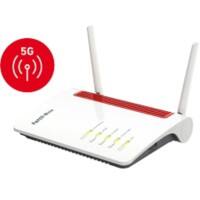 FRITZ!Box 6850 5G Draadloos Router Gigabit Ethernet Dual-band (2,4 GHz / 5 GHz) Rood, wit, zwart