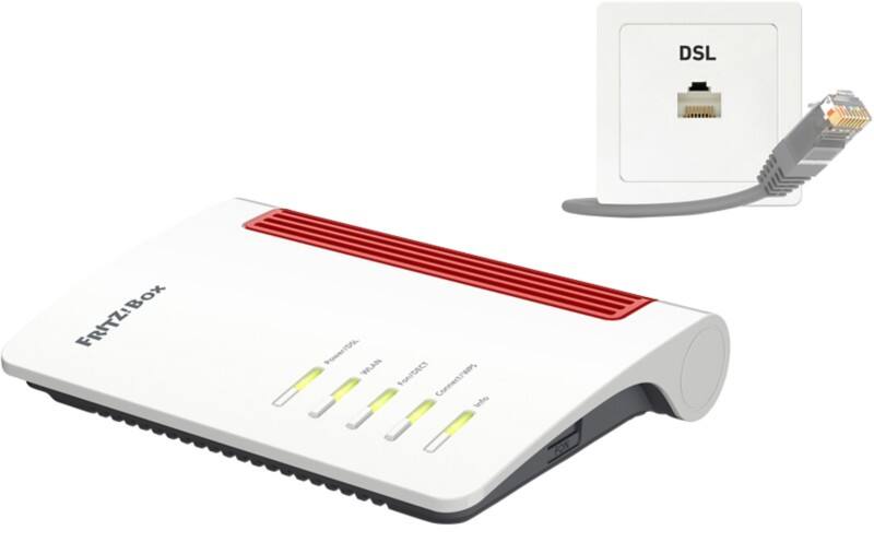 FRITZ!Box 7510 Draadloos Router Gigabit Ethernet Single-band (2,4 GHz) Wit