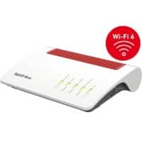 FRITZ!Box 7590 AX Draadloos Router Gigabit Ethernet Dual-band (2,4 GHz / 5 GHz) Wit