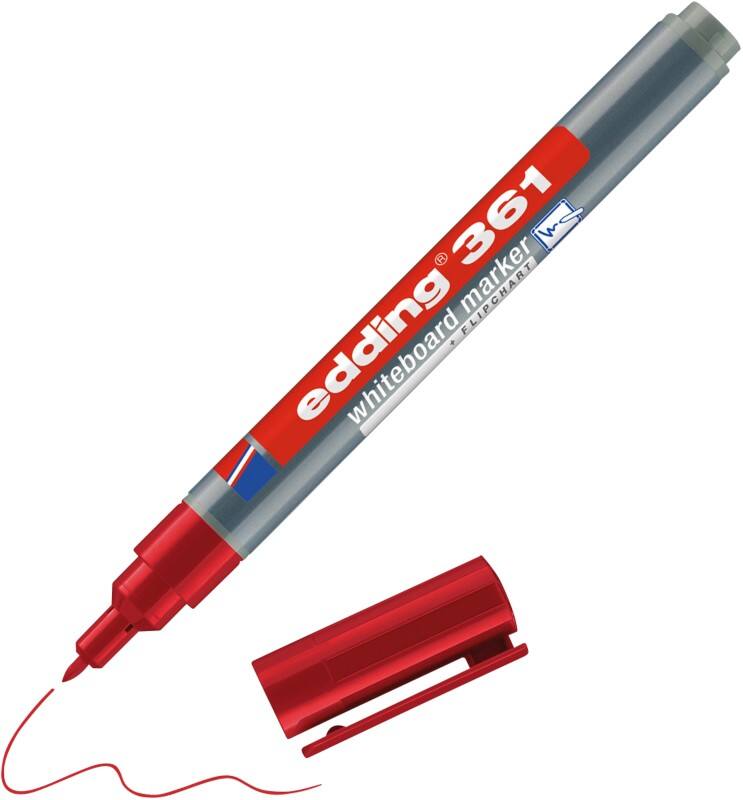 edding E-361 Whiteboard-marker Rood Ronde punt - 1 mm