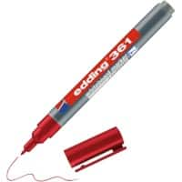 edding E-361 Whiteboard-marker Rood Ronde punt - 1 mm